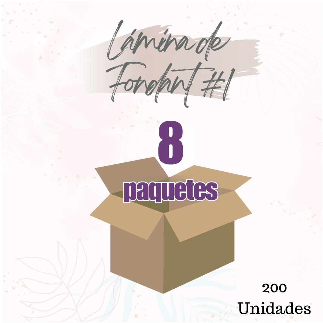 Papel de azúcar o fondant #1 - Caja