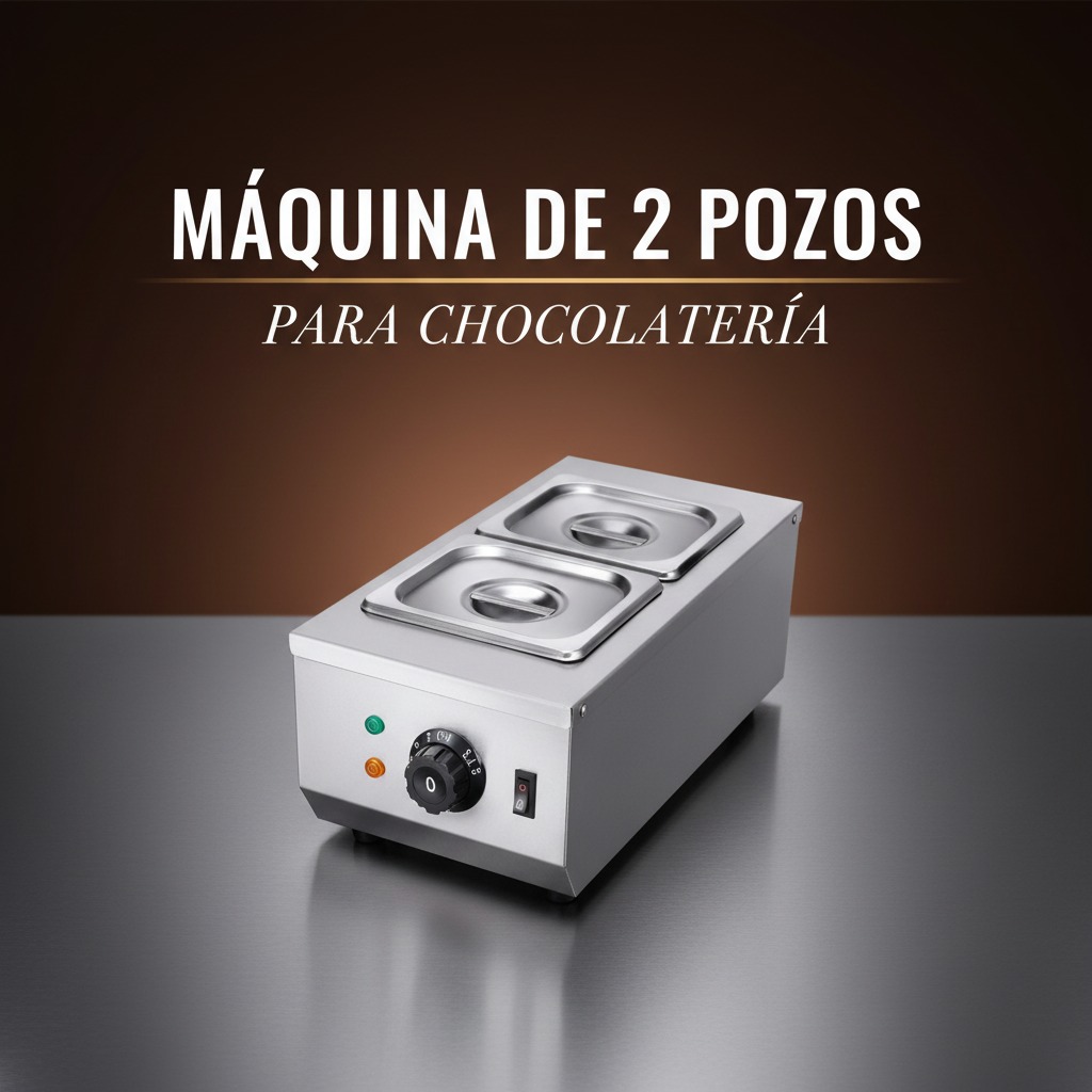 Máquina de Fondue 2 pozos