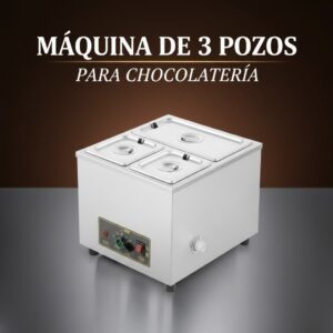 Máquina de Fondue 3 pozos
