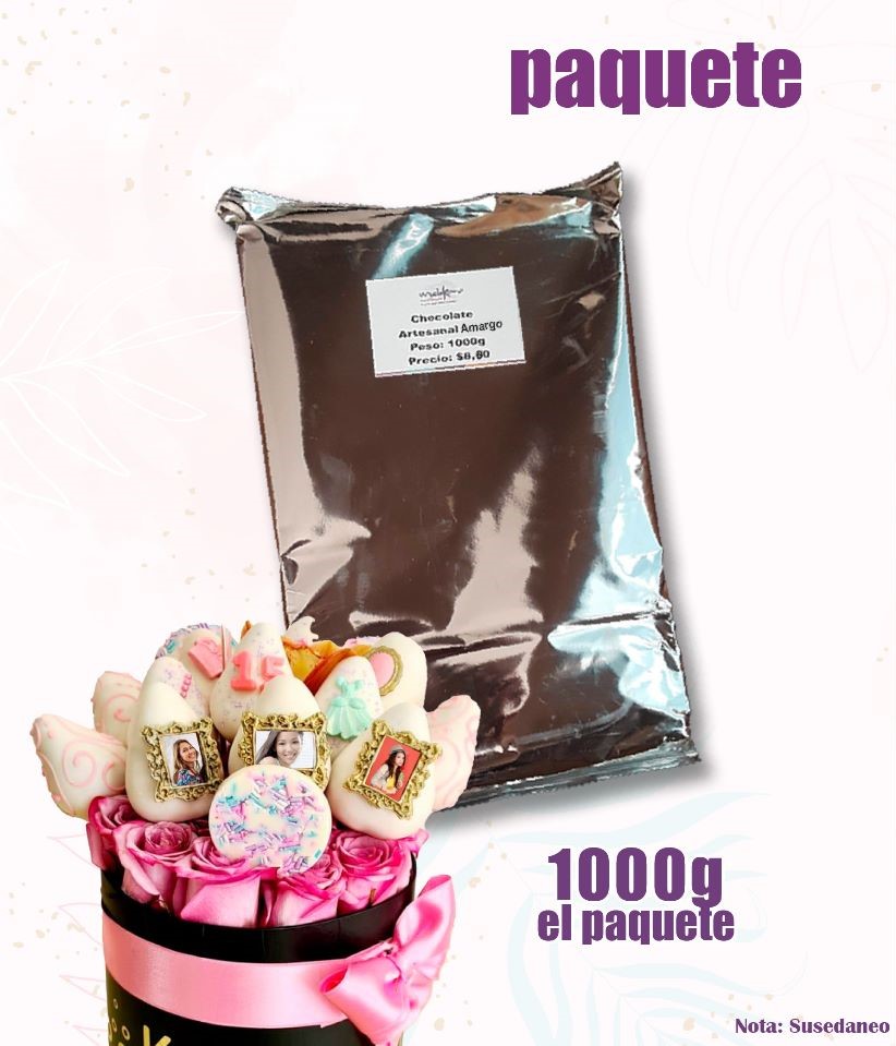 Tabletas sabor a  Chocolate blanco - Paquete
