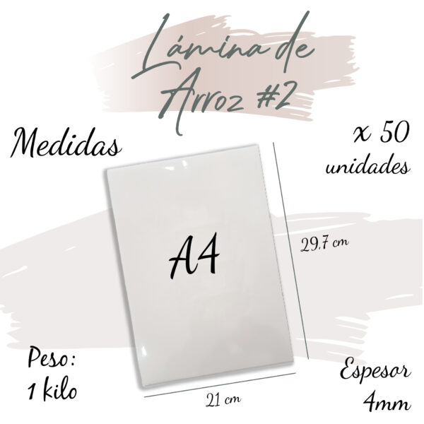 Papel de Arroz #2 - Caja - Imagen 2