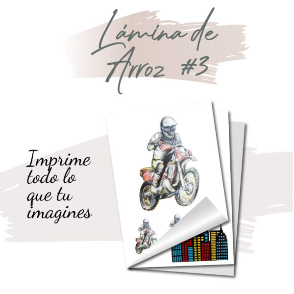 Papel de Arroz #3 - 1 Caja - Imagen 5