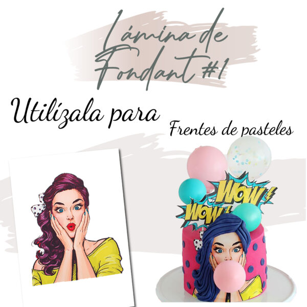 Papel de azúcar o fondant #1 - Caja - Imagen 3