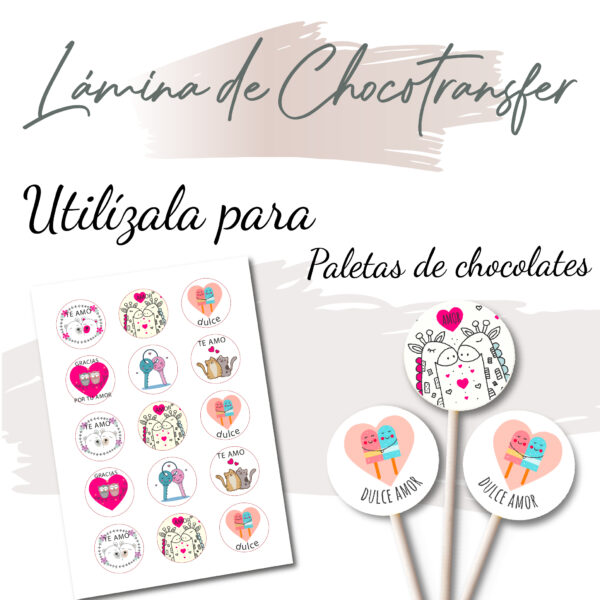 Papel chocotransfer -  3 Paquete - Imagen 3
